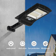 Outdoor human body sensor courtyard lights household waterproof lighting solar power street LED garden wall light